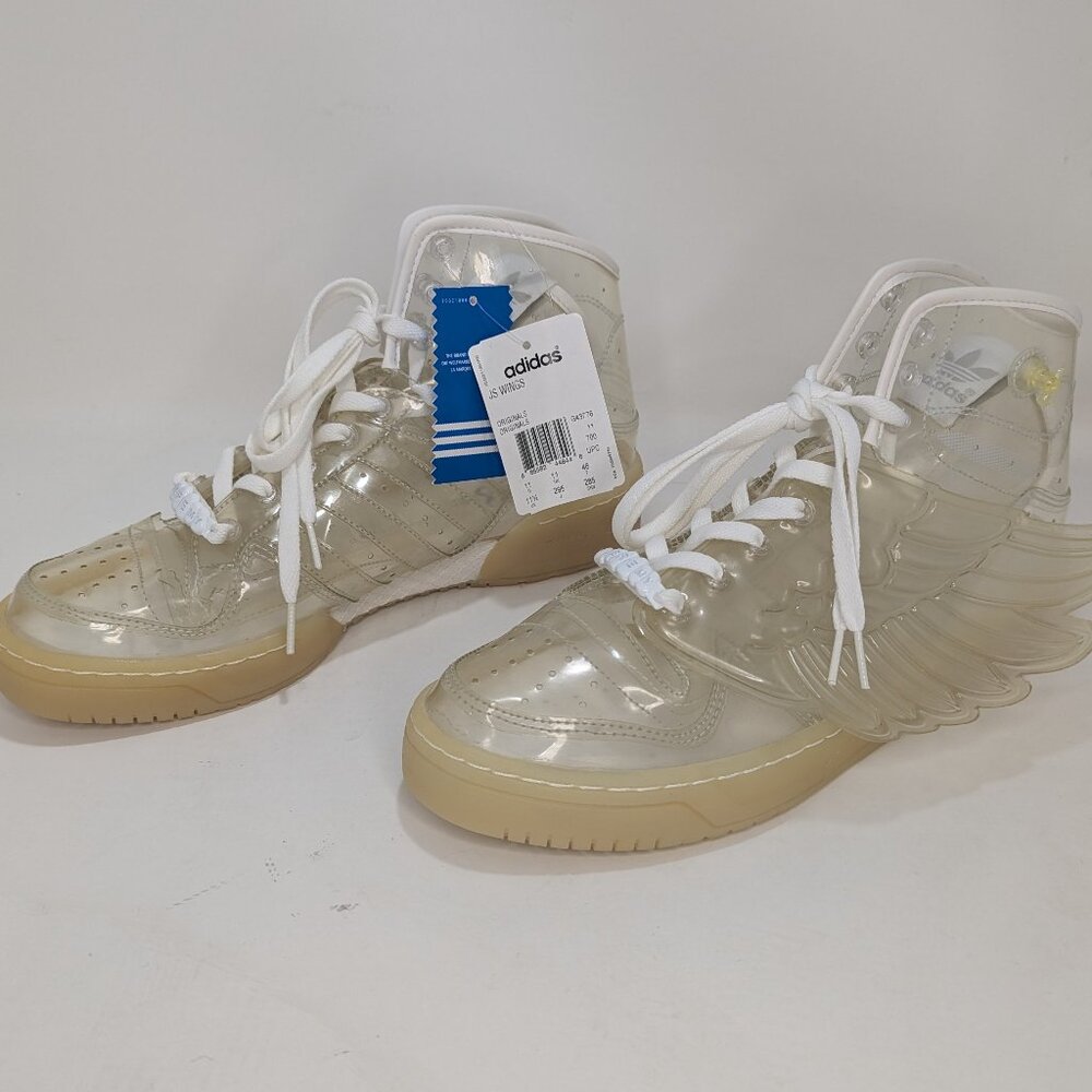 VERY RARE! adidas JS Wings Jeremy Scott Clear 2011 G43776 Sz US11